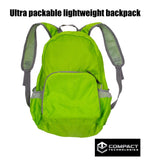 Compact Technologies Travel Backpack - Foldable, Packable